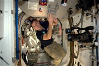 Students make live video call the Space Station 